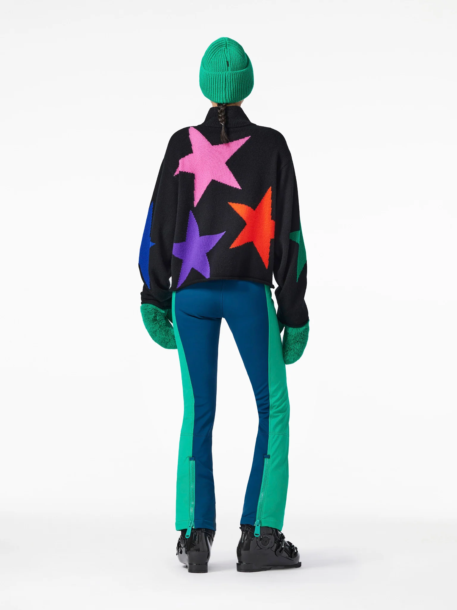 CALORE long sleeve knit sweater - Image 2