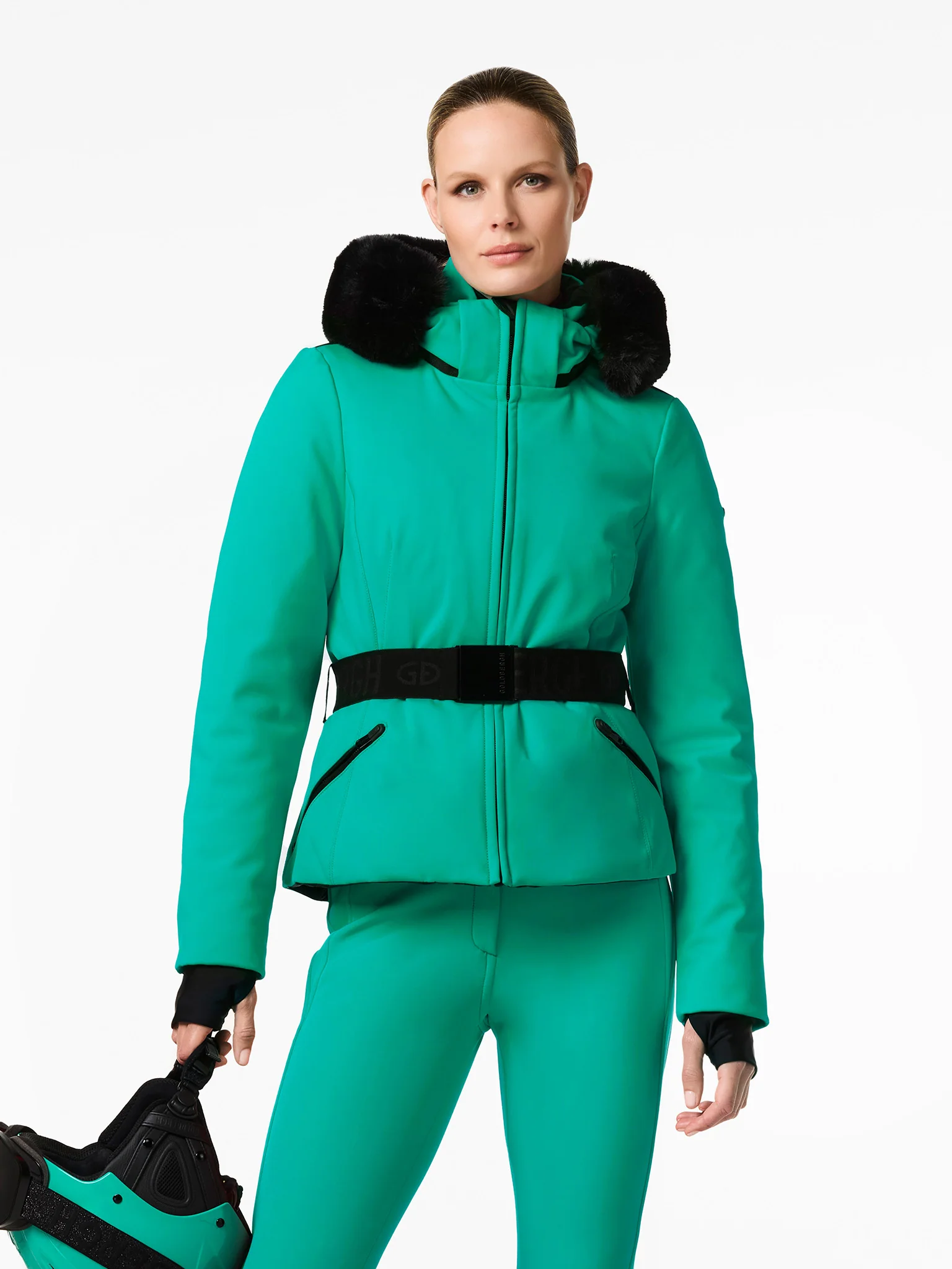 Hida Faux Border Ski Jacket - Image 2