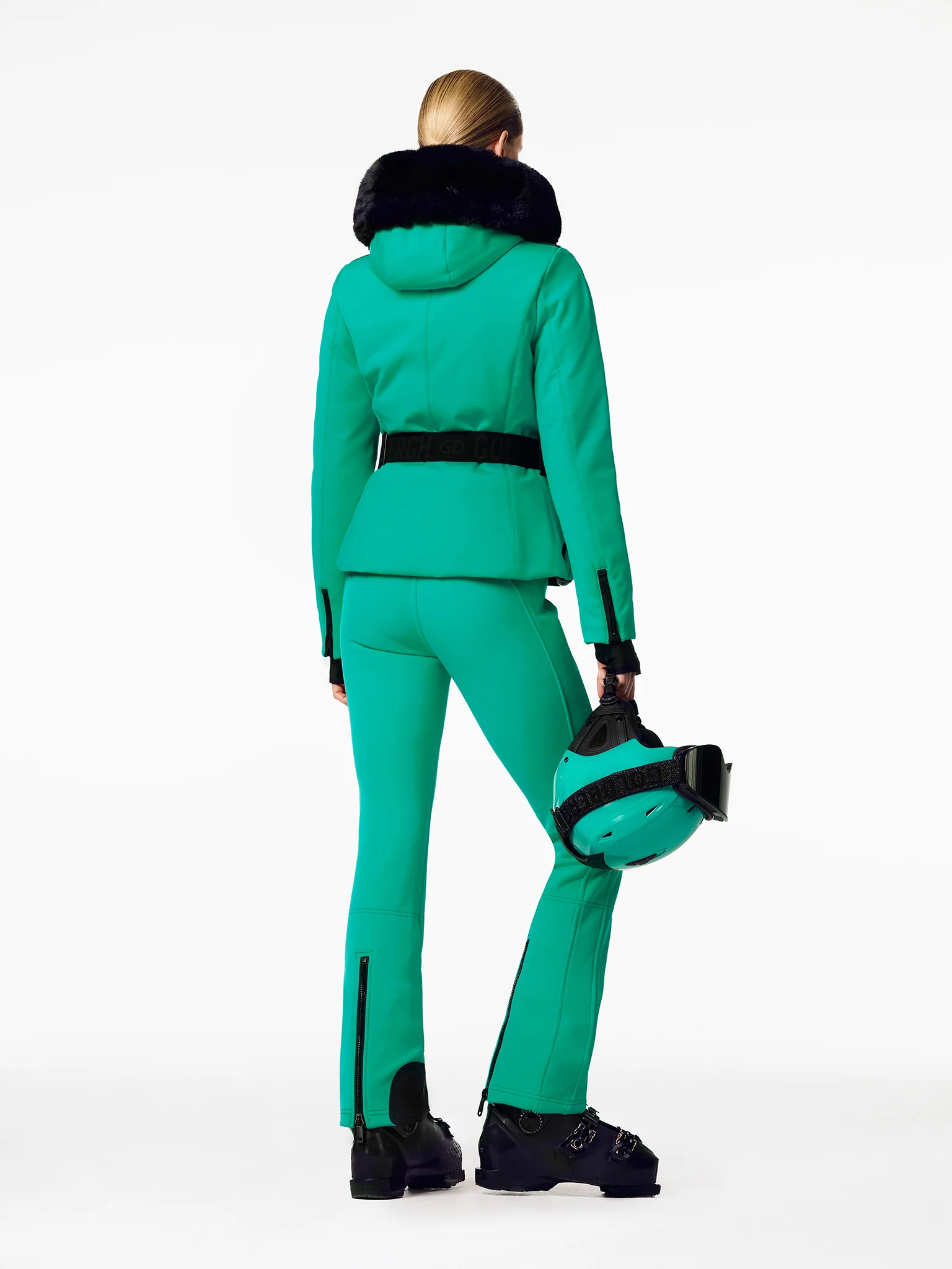Hida Faux Border Ski Jacket - Image 3