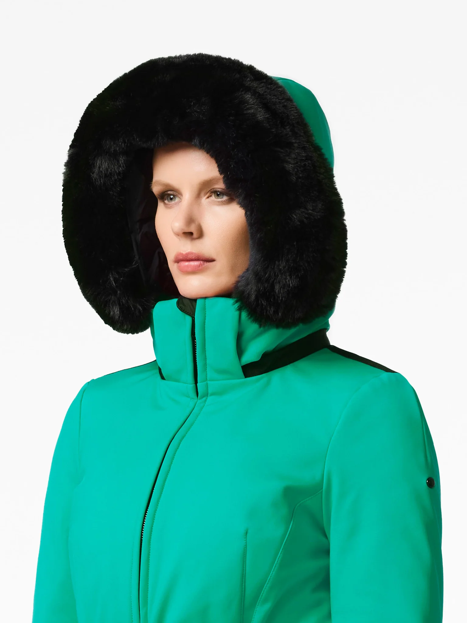 Hida Faux Border Ski Jacket - Image 4