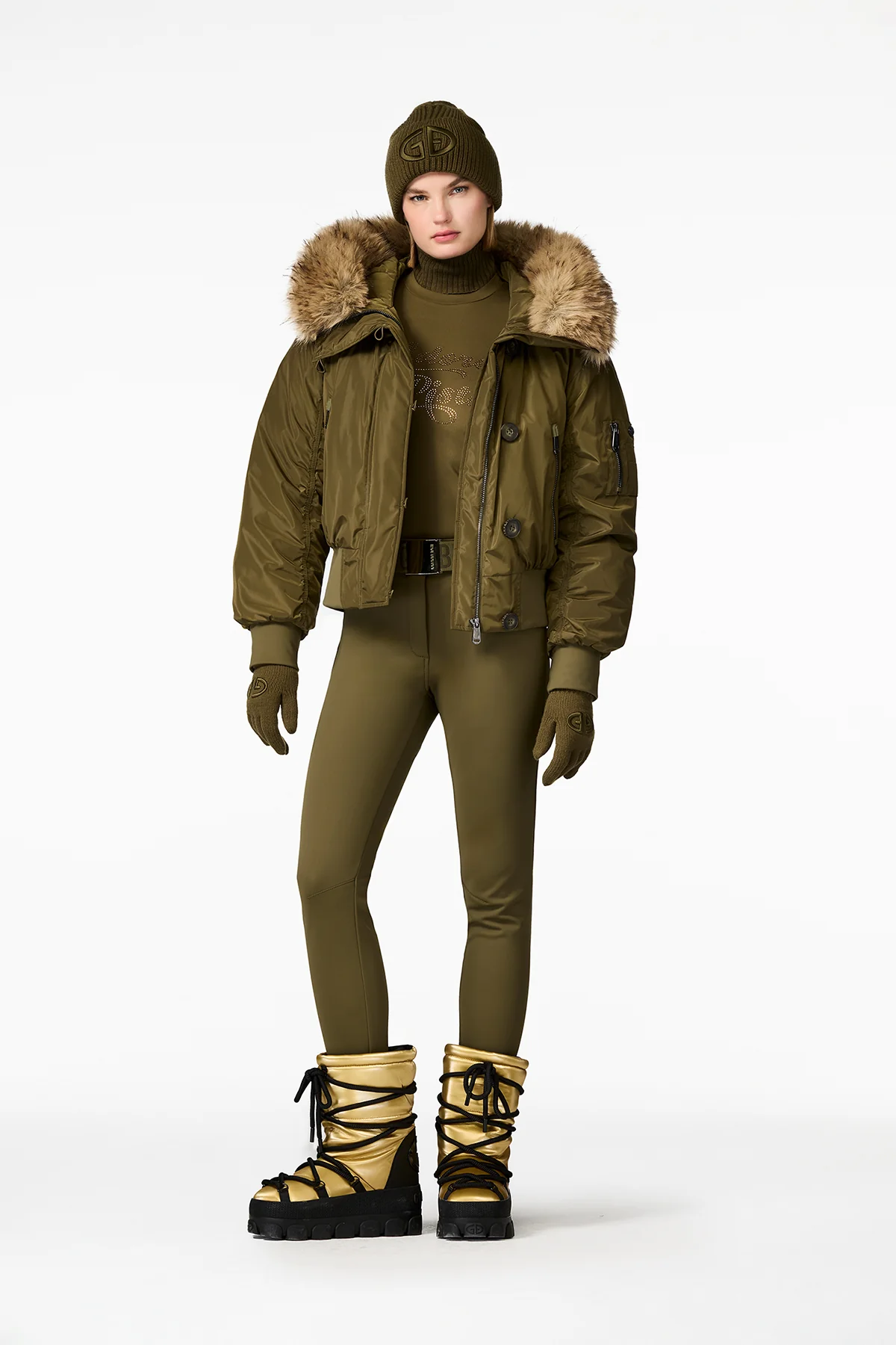 JEANNE ski jacket FAUX BORDER - Image 2
