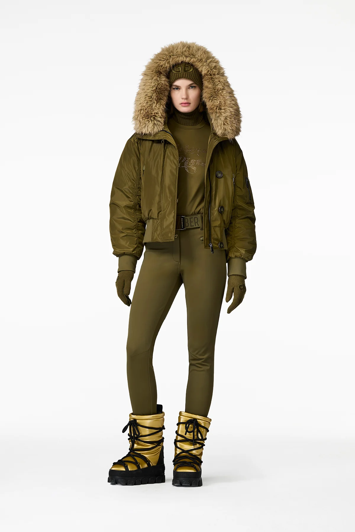 JEANNE ski jacket FAUX BORDER - Image 5
