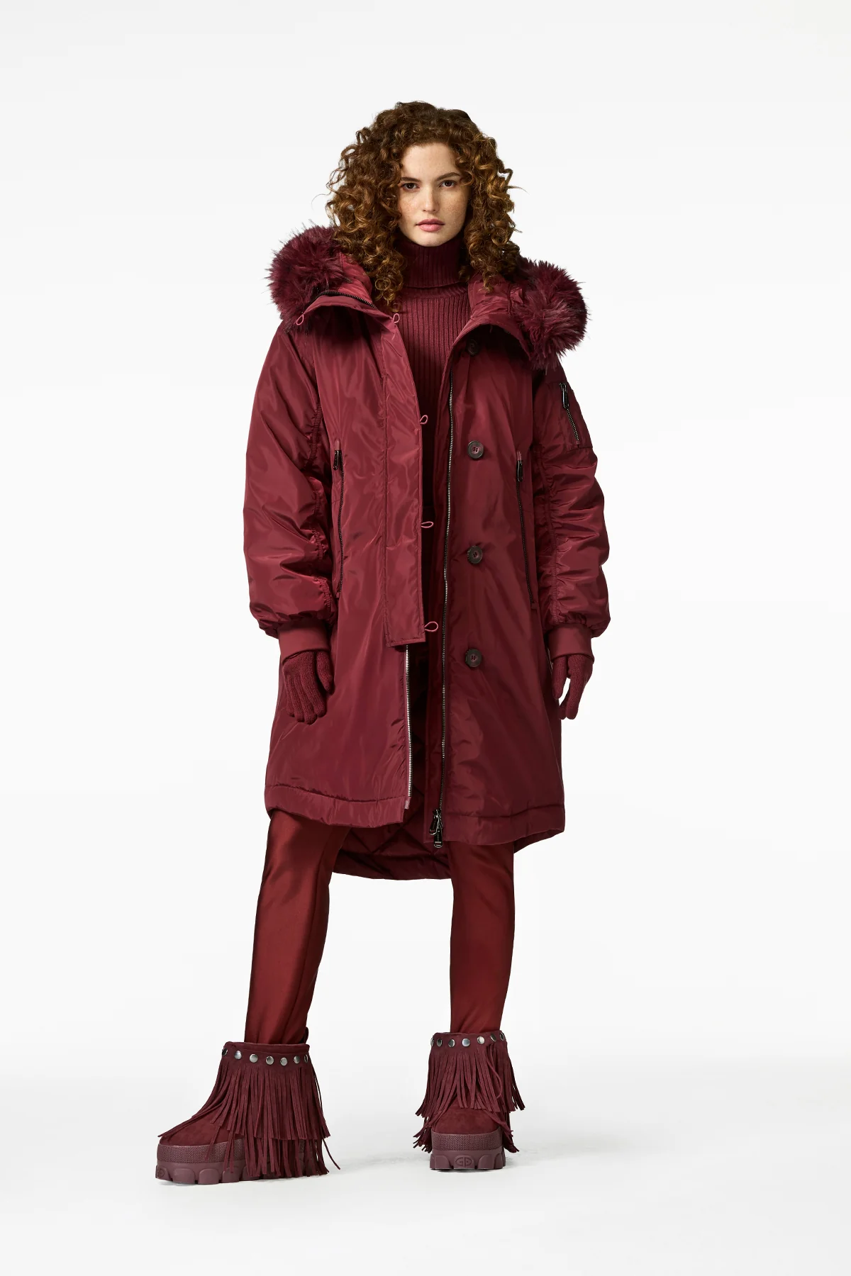 JULIA jacket FAUX BORDER - Image 2