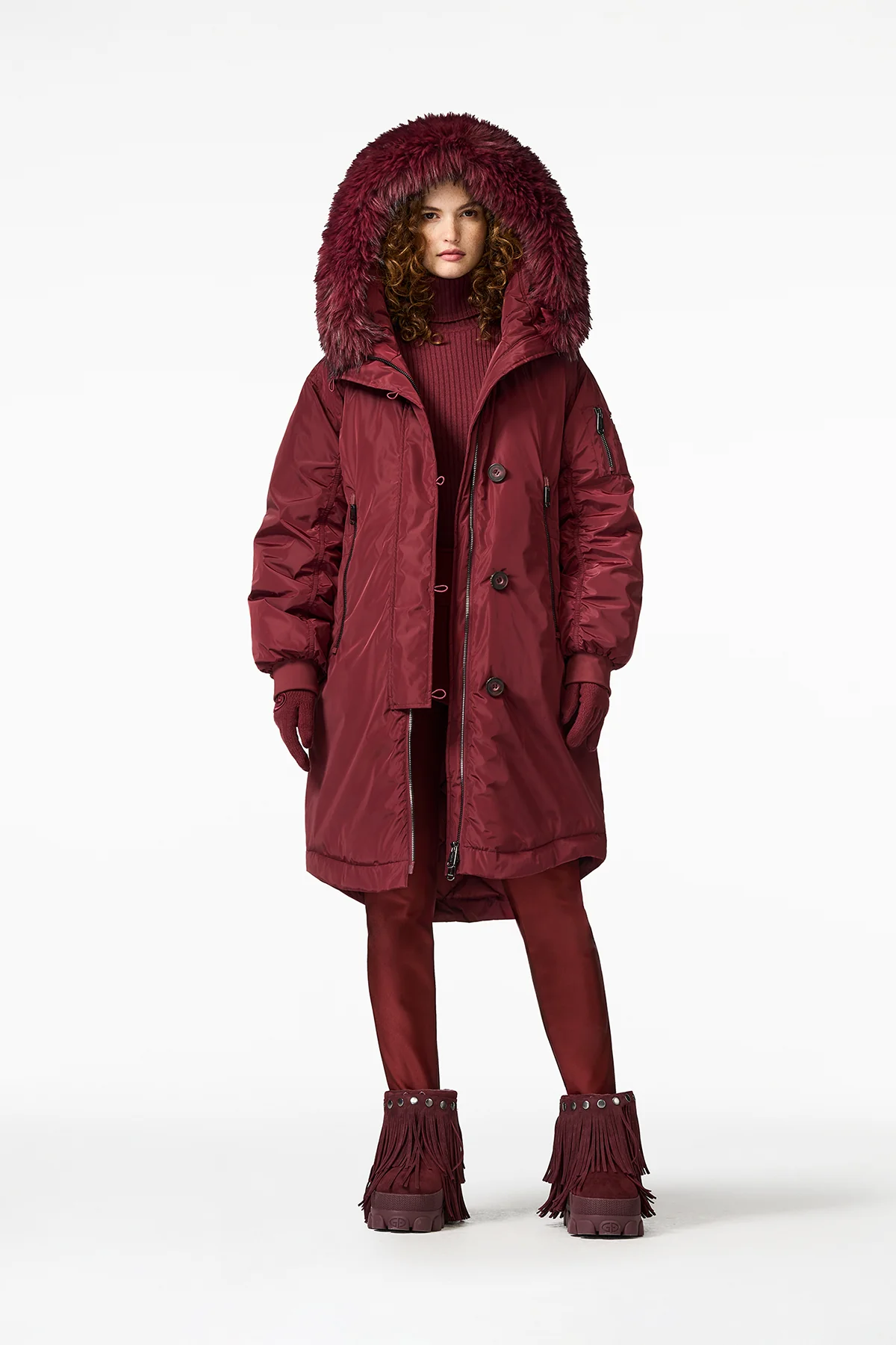 JULIA jacket FAUX BORDER - Image 3