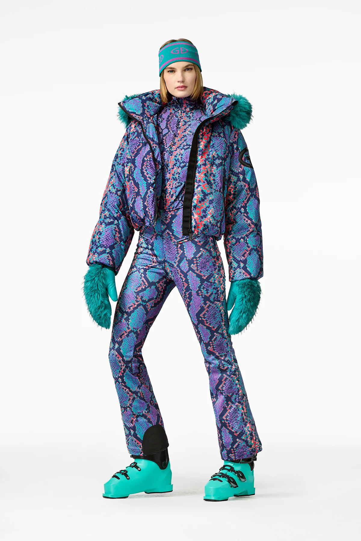 LUCINDA ski jacket FAUX BORDER - Image 3
