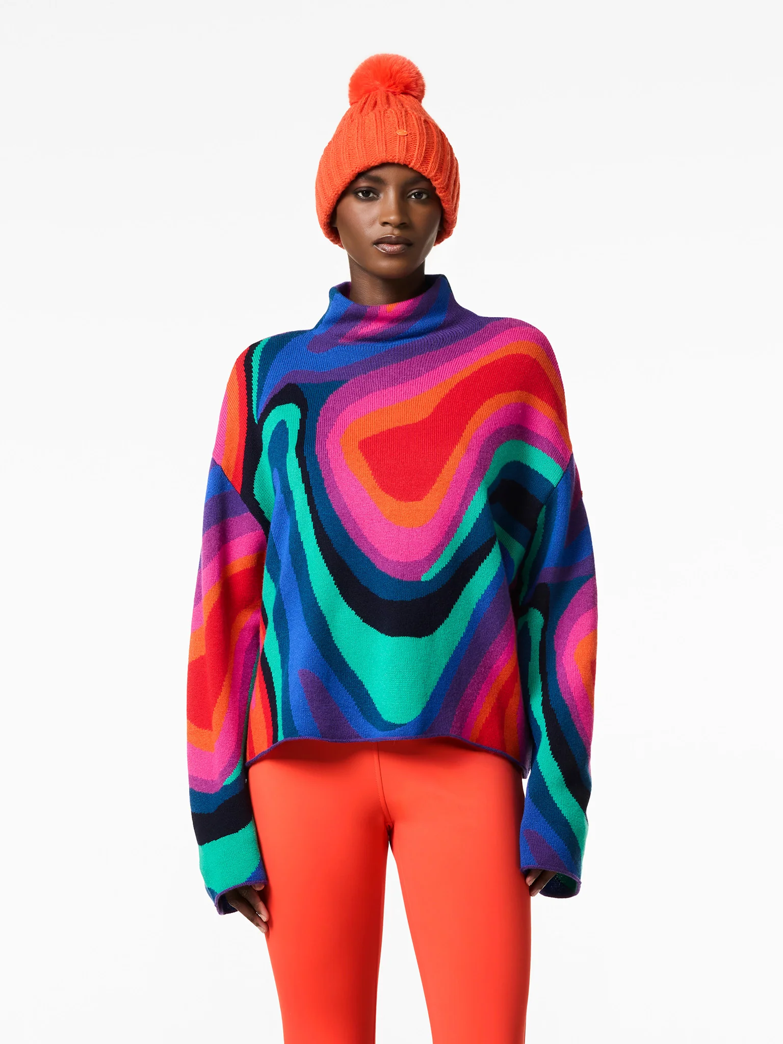 MARBRE long sleeve knit sweater - Image 2