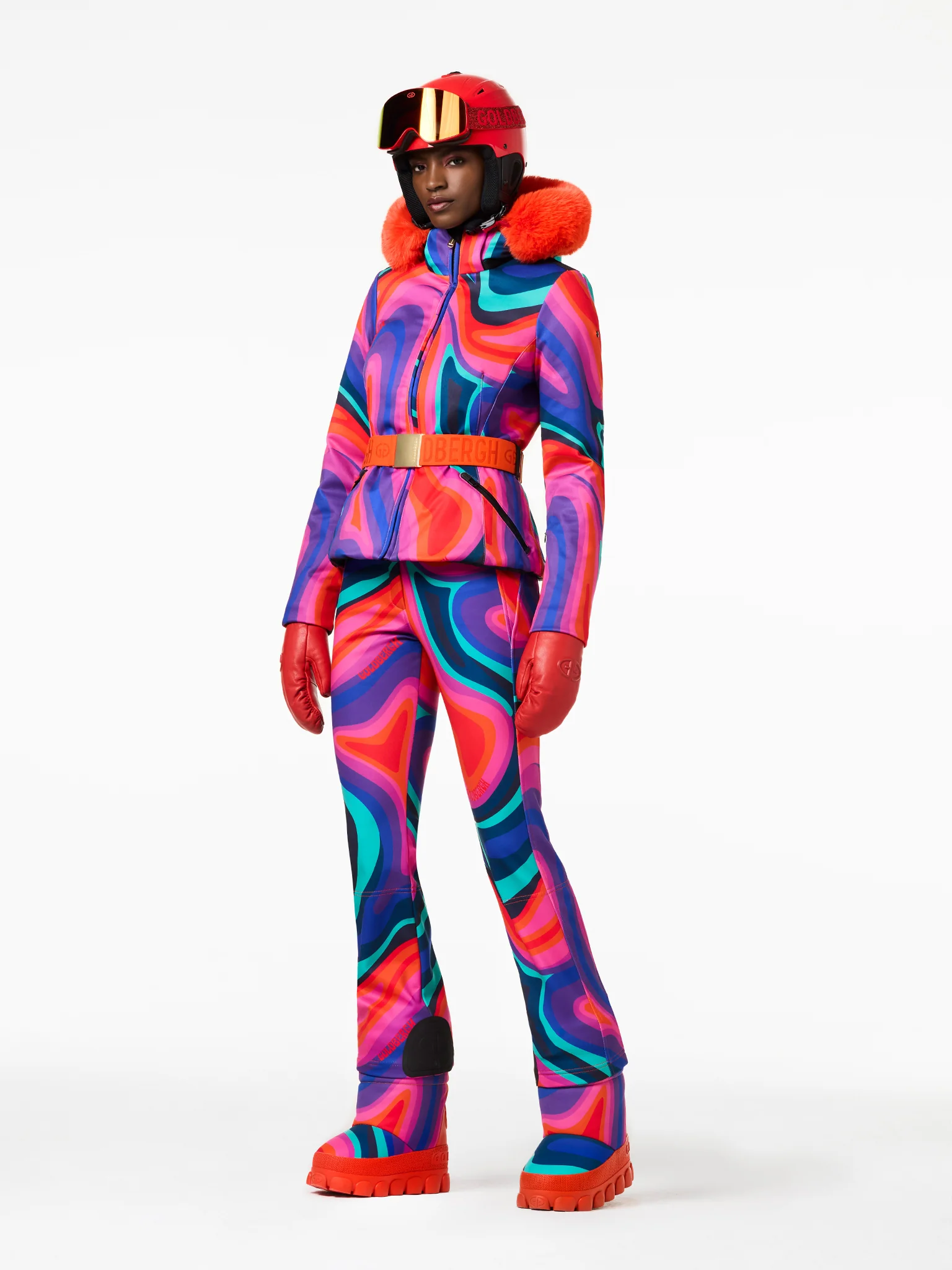 MUSE FAUX BORDER ski jacket - Image 2