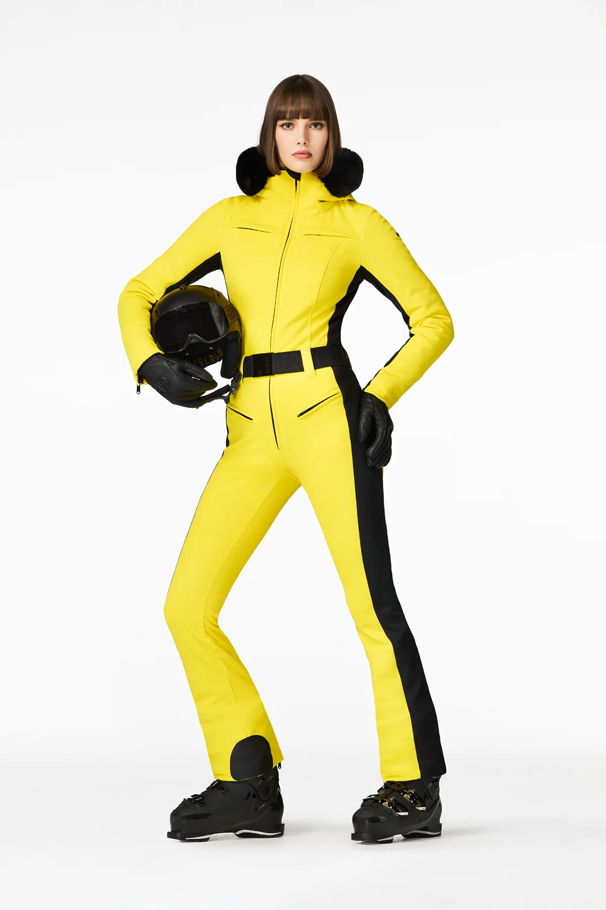 PARRY LONG ski suit FAUX BORDER - Image 2