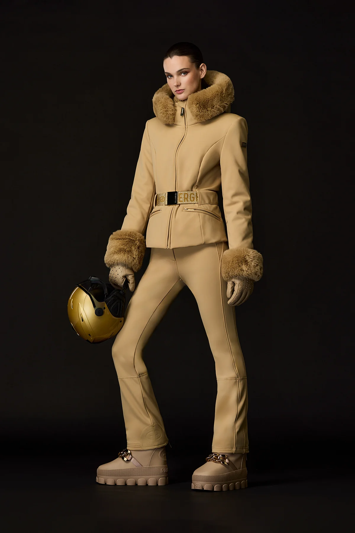 PREZIOSO SKI JACKET FAUX BORDER - Image 2