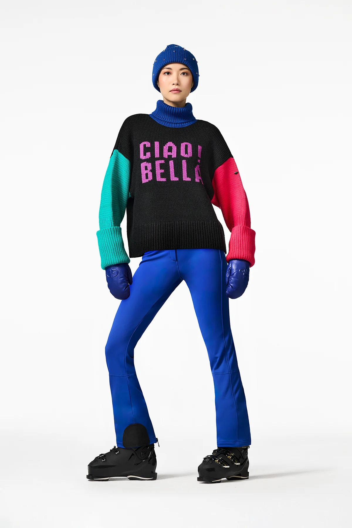 SIENA long sleeve knit sweater - Image 2