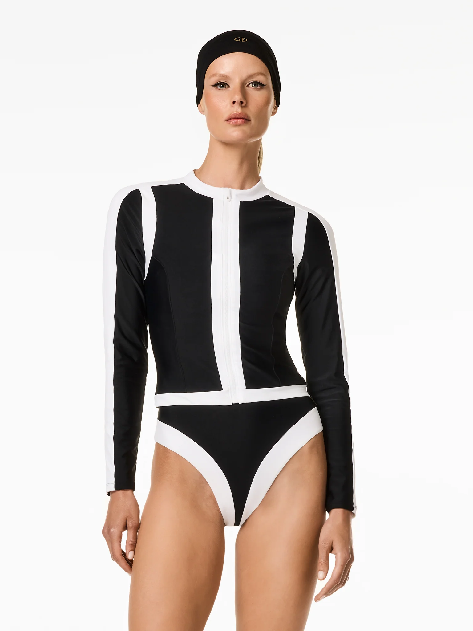 SPLASH long sleeve zip rashguard - Image 2