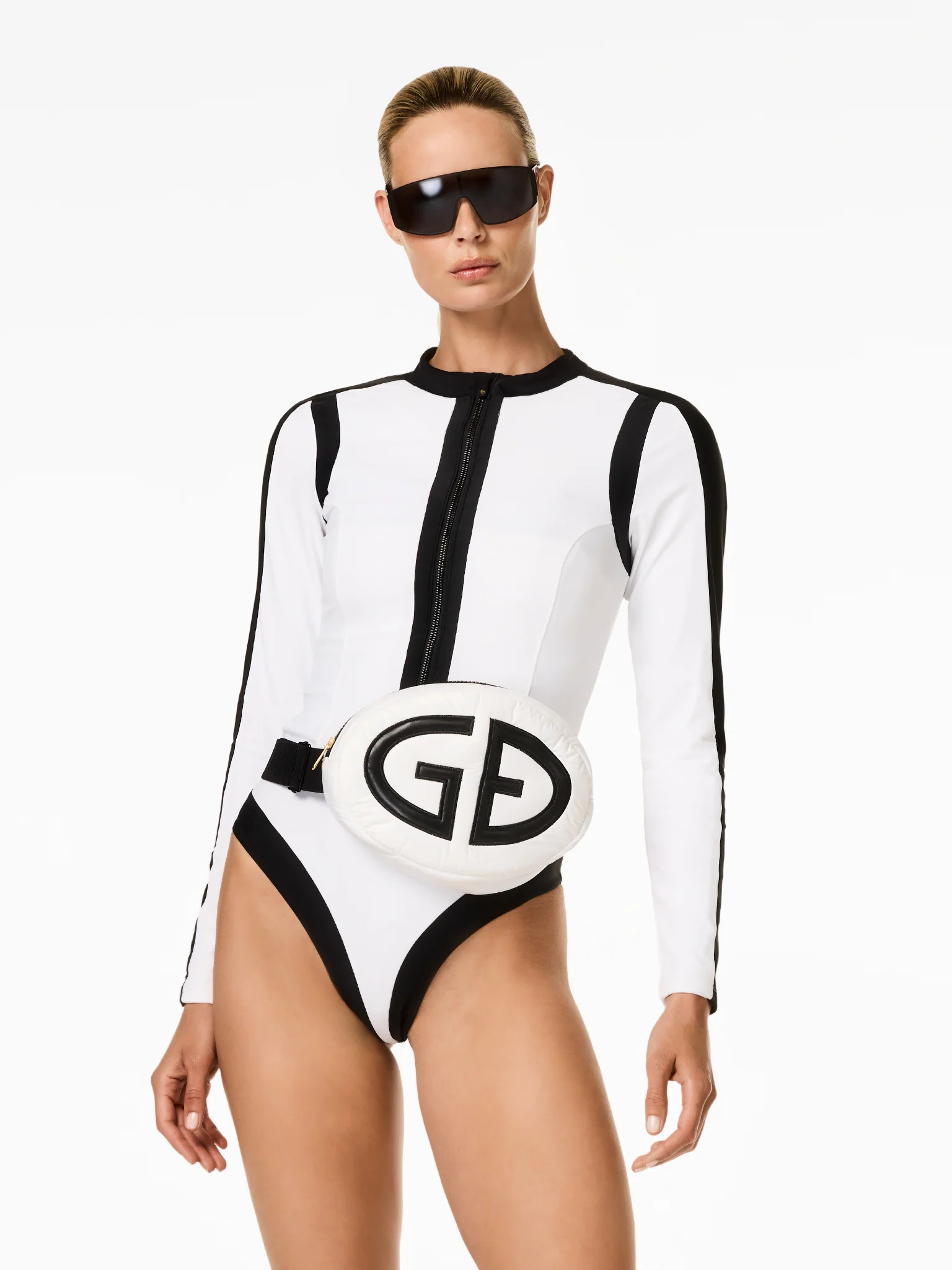 SPLASH long sleeve zip rashguard - Image 2